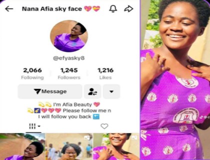 Ghana SHS Student Efyasky08 On TikTok Leak Video