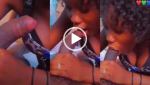 Fiancee Seen Sucking Her Man's Dick