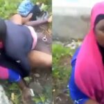 married muslim woman caught fucking another man inside uncompleted building