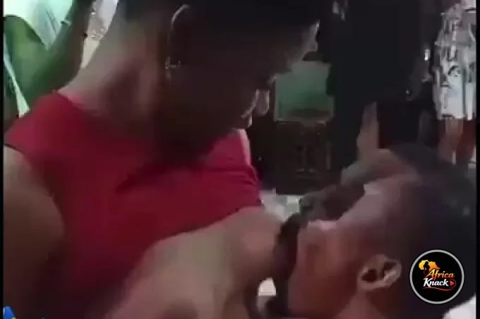Congo Pastor Removing Breast Cancer By Sucking Them in Church