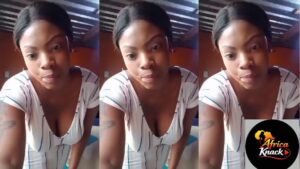 Winneba Student Stripping Naked to Flick Her Bean