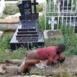 Lovers Caught Having Sex at a Cemetry