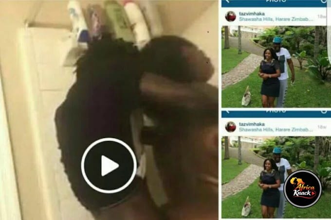Tazvi Mhaka’s Girlfriend Pussy Fucked By Garden Boy