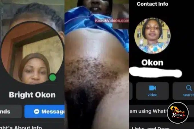 Leaked WhatsApp video of Bright Okon with boyfriend