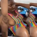 Ebony Lady Collecting Huge Dick in the Kitchen