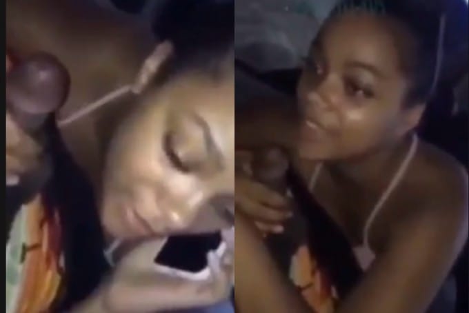 Ebony Teen Sucking Dick While Main Boyfriend Calls