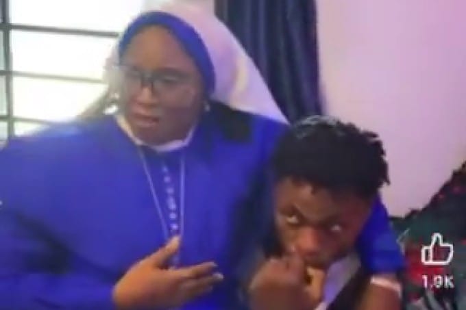 Reverend Mother Caught With a Young Man