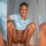 South African Teenage Girl Jade Record Herself Ride Dildo