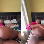 Thick Big Ass Nigerian Girl Flaunting Her Pussy